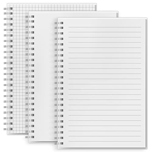 FYY Bloc-notes A5, bloc-notes A5, bloc-notes A5, bullet journal, format A5, carnet de réunion, école, bloc-notes de voyage, mémos, 160 pages/80 feuilles (vierge+ligne+points) Cover
