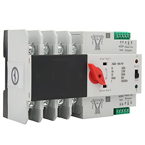 Commutateur automatique double alimentation de secours 4P 220V