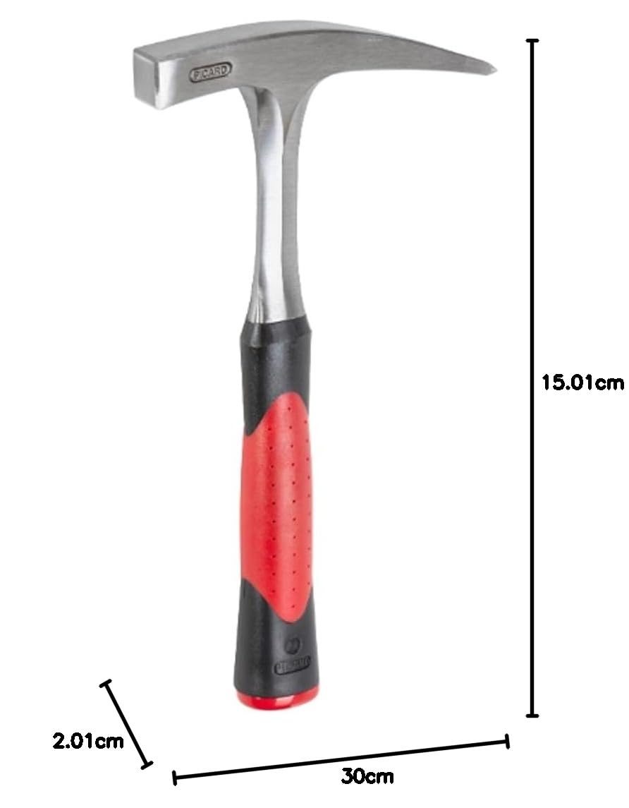 Picard 0056100-500 młotek geologów z końcówką - brązowy/srebrny