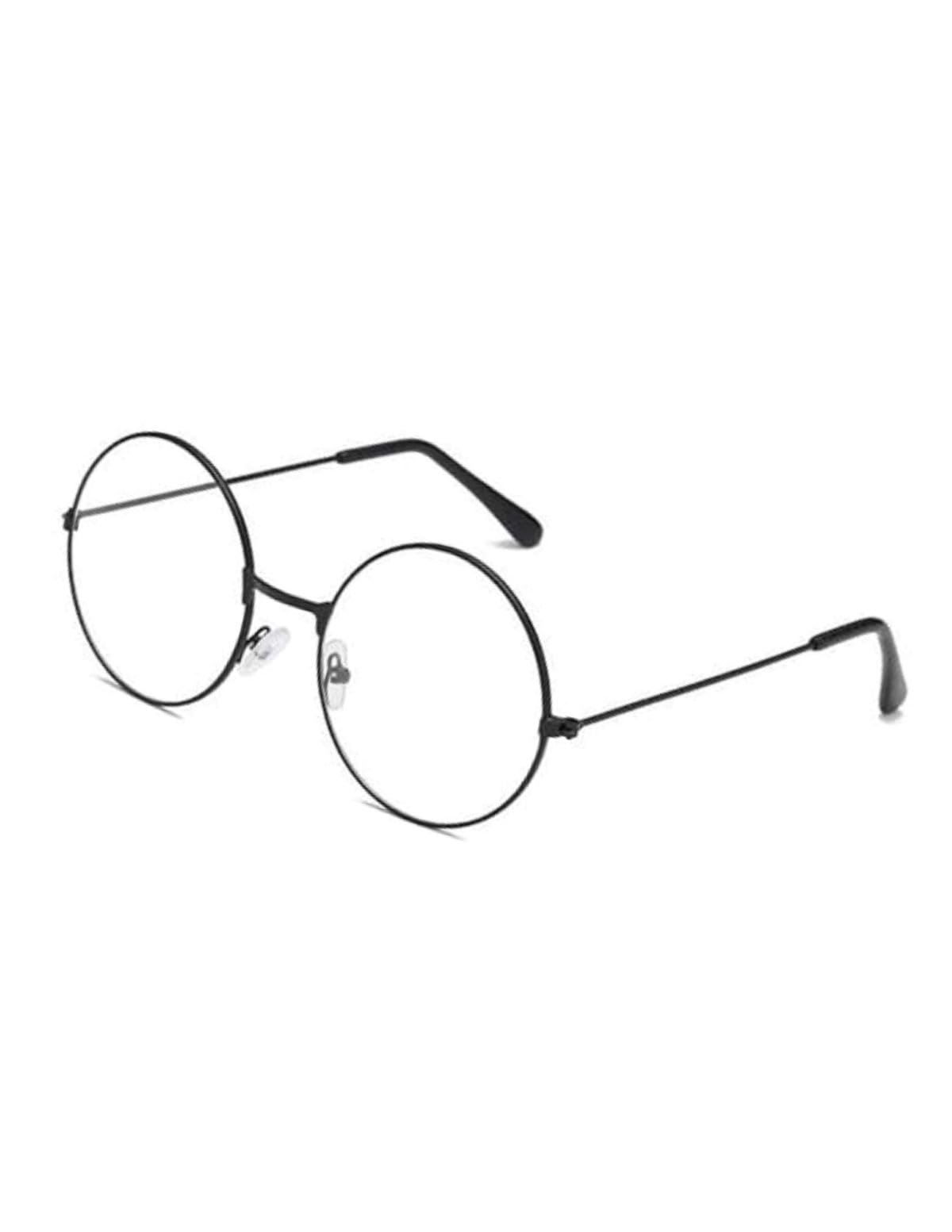 BookMyCostume Black Spects Harry Potter Glasses Bose Netaji Drama Theater Spectacles for Role Play Costume Accessory-image-5