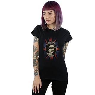 Absolute Cult Sex Pistols Femme God Save The Queen T-Shirt - Les Beatles, Paul McCartney, John Lennon, RIngo Starr, George Harrison
