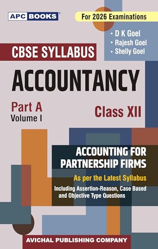 APC Accountancy Class 12 Part A Volume 1 Accounting For Partnersh...