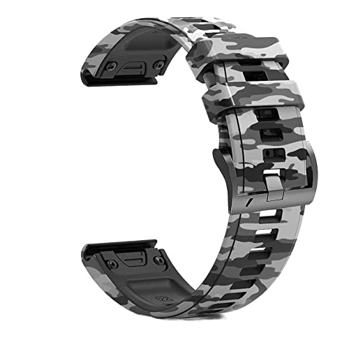 Correa de silicona para Fenix 7X perfecta para entrenamientos intensos de montaña 5
