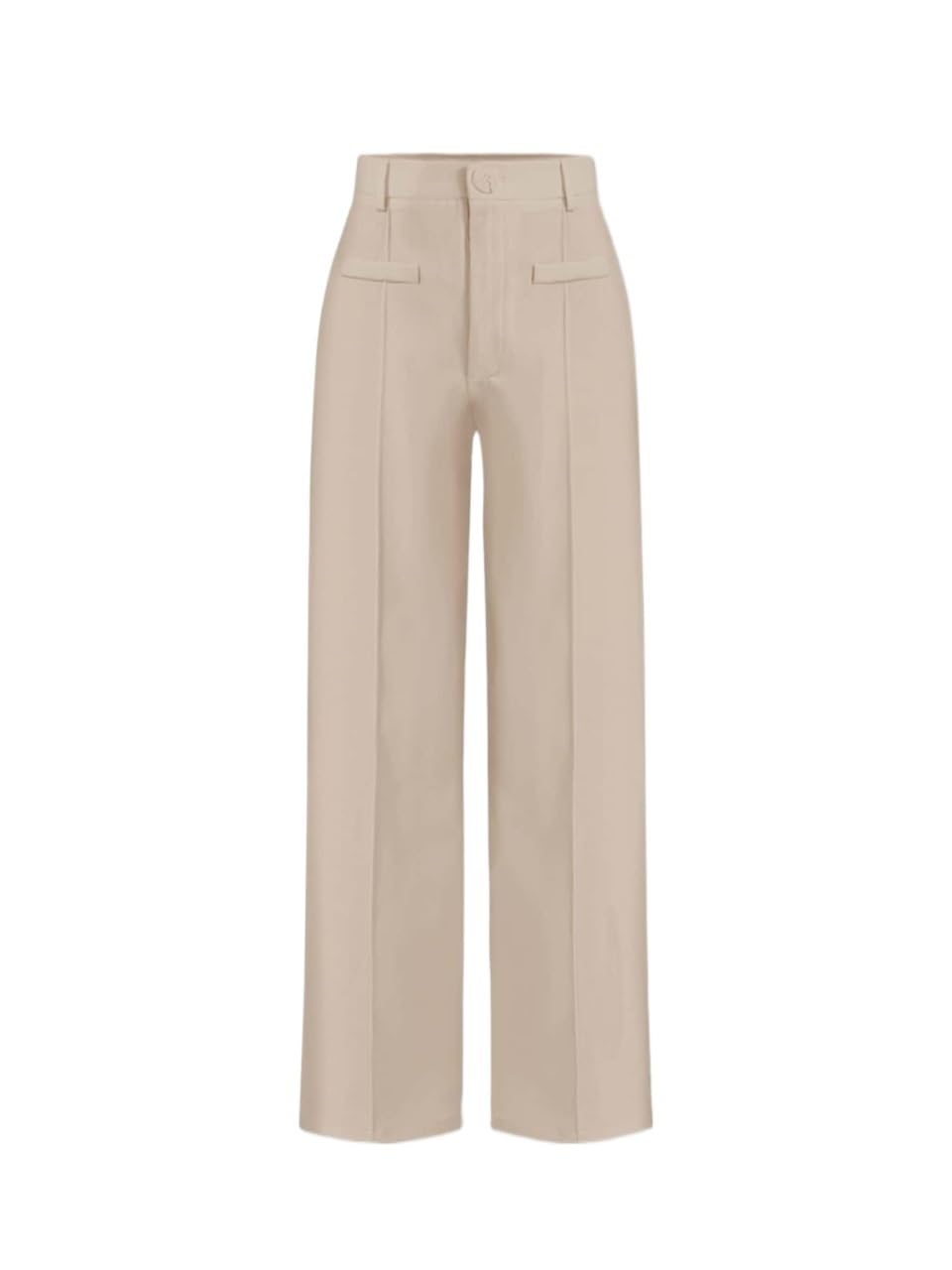 RAISER Womens Business Work Casual Pants High Waist Straight Leg Pocket Pants