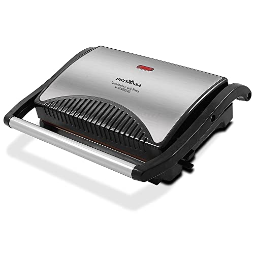 SANDUICHEIRA E GRILL PRESS SUPREME GOLD BGR24G 220V