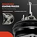 A-Premium Vacuum Power Brake Booster Compatible with Chevrolet Silverado 1500 2005-2006, Silverado 1500 Classic 2007 & GMC Sierra 1500 2005-2006, Sierra 1500 Classic 2007, Without Master Cylinder