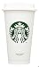 Starbucks Travel Coffee Cup Reusable Recyclable Spill-proof BPA Free Grande 16 Oz Pack of 6 with Sleeves Bundle