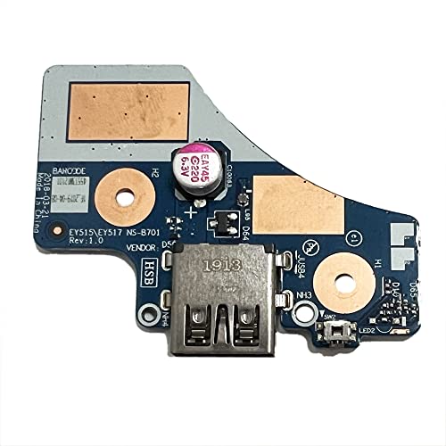 Carte IO alimentation Lenovo Legion Y530 circuit imprimé bouton de rechange 5C50R40194