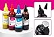 4x 100ml SubliKing® Sublimationstinte (CMYK-Set) für Epson, Ricoh & Sawgrass