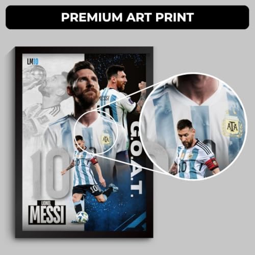 Image of Funk You Store Poster | Framed F1 Car A4 Sized (31 x 23 cm) | F1 Poster | n Car Posters for Wall, Gift for Boys, Formula 1 Frames | Formula 1 Frame (Messi Argentina)