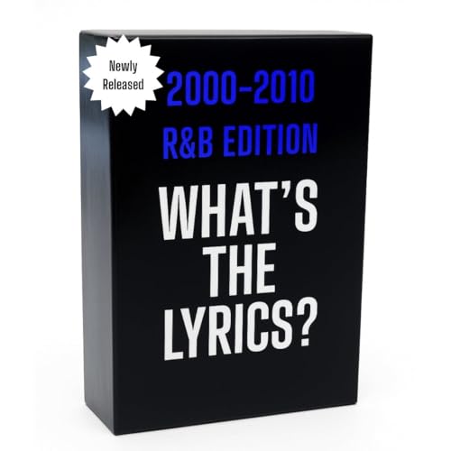 What's The Lyrics? R&B Edition, Music Trivia Game Collection 2000-2010
