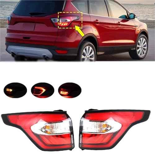 Feu arrière droit pour Ford Kuga 2017-2019 extérieur