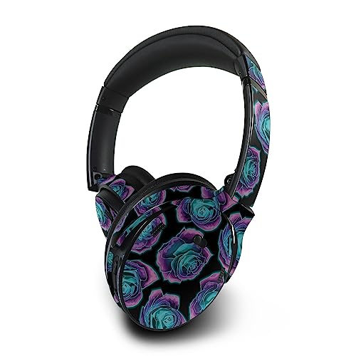 Image of MightySkins Skin Compatible with Bose QuietComfort 45 Headphones Crystalline Roses | Protective, Durable, and Unique Vinyl Decal wrap Cover | Easy to Apply | Made in The USA