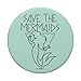 Disney Little Mermaid Save The Mermaids Line Art PopSockets Adhesive PopGrip