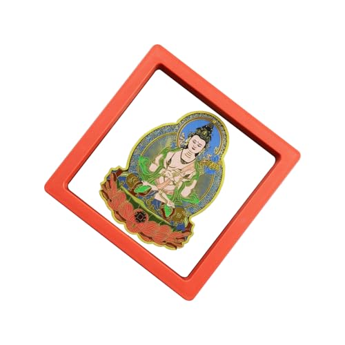 Multifunzionale: l'adesivo per carte Tai sui Buddha 2026 combina elementi culturali tradizionali con funzionalità versatili, consentendo agli utenti di decorare i loro quaderni, bagagli o altri oggetti mentre li infondono con simbolismo significativo e stimolante