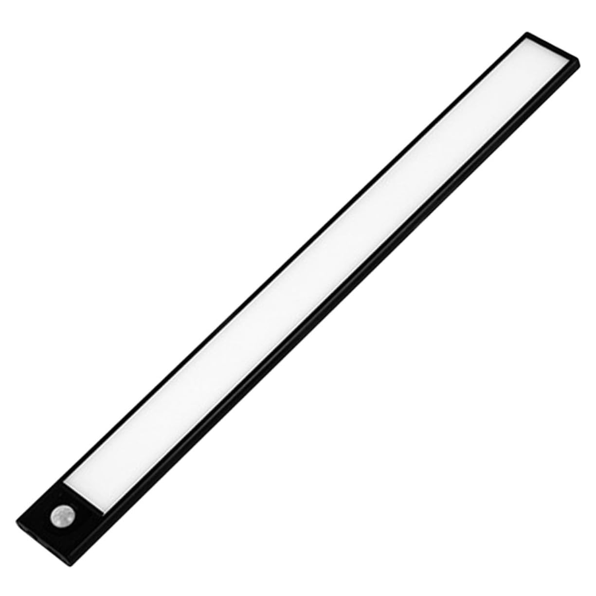 Housoutil Lampe LED Détecteur de Mouvement Rechargeable, Veilleuse Intérieure Lumière Chaude, Ultra Fine, Capteur Intelligent pour Chambre et Armoire, Batterie Intégrée, Usage Quotidien