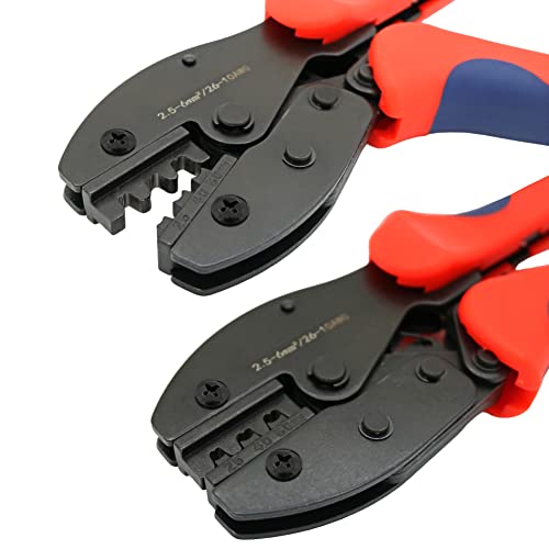 5. Bild von 50m ARLI Solarkabel H1Z2Z2-K 4mm² + Crimpzange + 10 Paar Solarstecker/Buchse IP68 1500V für 2,5/4/6mm² + Schraubenschlüssel Werkzeug Set
