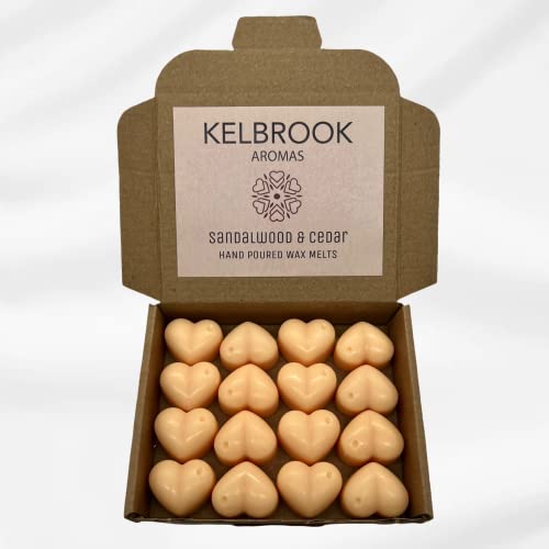 Wax Melts - Sandalwood and Cedar | 16 Pack | Strong Scented | Made in The UK | Plastic Free | Vegan - Image 5