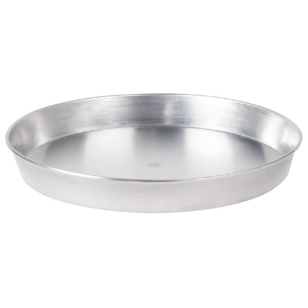 Soro Essentials- 16" x 2" Aluminum Tapered Style Deep Dish Pizza Pan- Commercial Grade Pizza/Nesting Pan for Oven Round Pizza Pan Pizza Baking Pan for