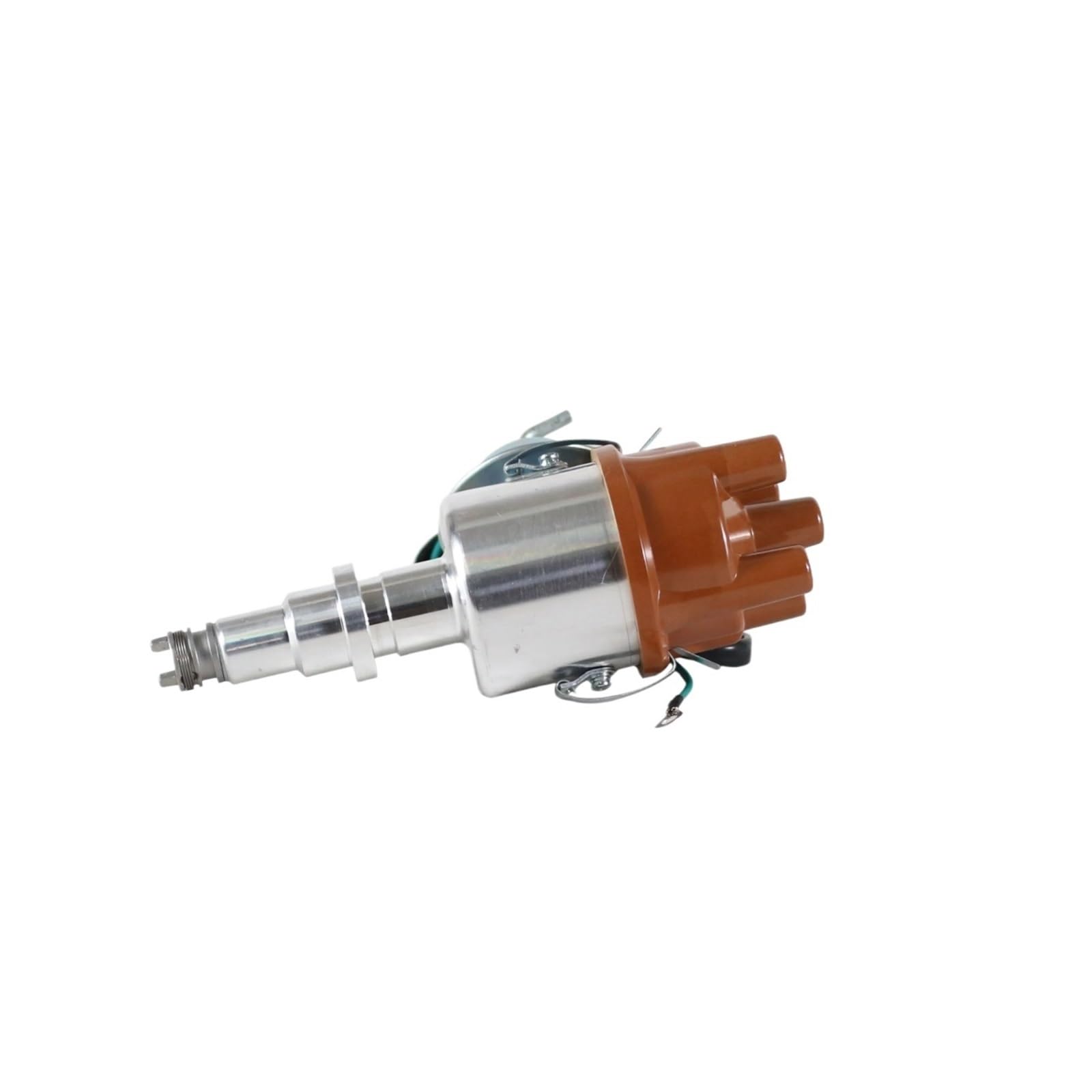 Delco coche Ajuste para RENAULT R15 R12 R10 R8 R4 Distribuidor cromado 0,7-1.3L 1961-1992 Distribuidor de encendido eléctrico