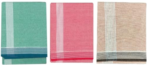 Image of Men's Cotton Lungi | Traditional Indian Wear | Soft & Breathable Checked Lungis for Daily Comfort, Home Wear & Casual Use | Free Size Wrap