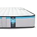 JAY-BE Benchmark S3 Colchón ecológico, Sin Espuma, Blanco y Azul, Doublé