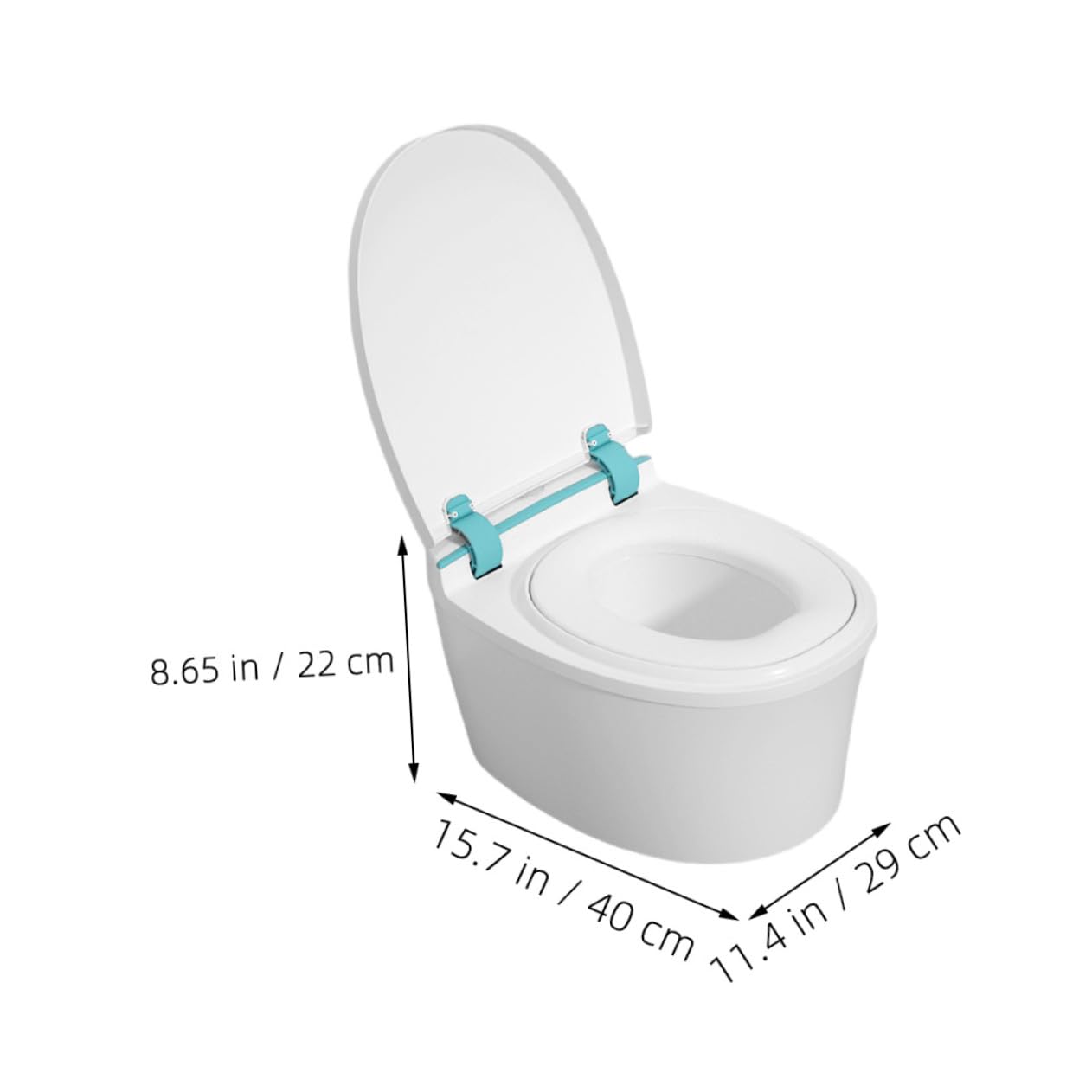 Toddmomy Tragbares Kindertoilettchen aus Toilettensitz für Kleinkinder Töpfchensitz mit Herausnehmbarem Einsatz für Jungen und Mädchen im Toilettentraining zu Hause
