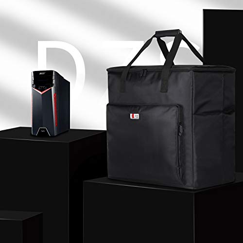 Bubm Desktop Gaming Computer Pc Carrying Case Travel Storage Carrying Bag For Tower Case, Monitor, Keyboard And Mouse #TOP6