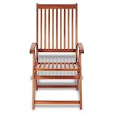 Festnight Gartenstuhl 2 Stücke Klappstuhl Akazienholz Gartensessel Holzstuhl - 6