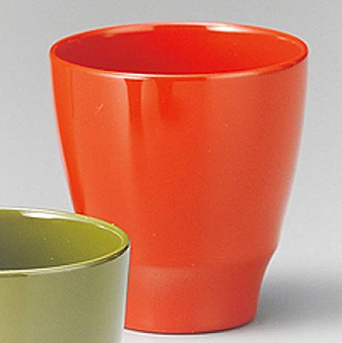 【越前漆器】雅乃 ぐい呑 洗朱
