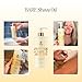 Bare Luxury Shaving Oil for Women - Lavender Shave Oil for Women for Legs Face Underarms and Pubic Hair & Skin - Silky Smooth Body Oil for Women's Shaving & Dermaplaning - Safe for Intimate Areas