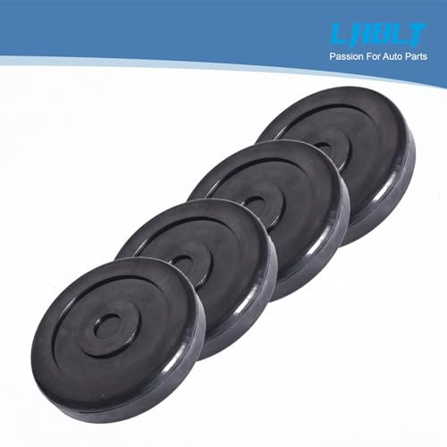 Image of LABLT 4-Pack Car Hoist Rubber Arm Pads 5715017 Replacement for Bendpak Scissor Lift Pads