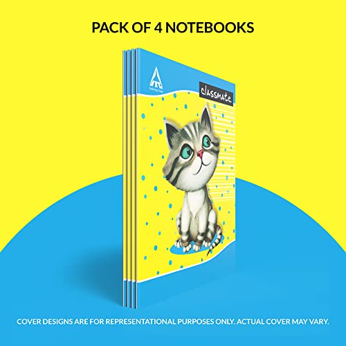 Image of Classmate Notebook - Single Line & Classmate Notebook - Four Lines With Gap