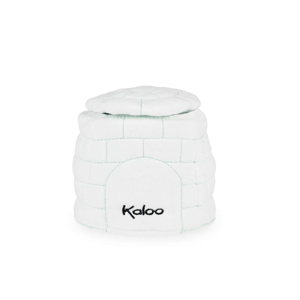 KALOO - Colección Kachoo - Marioneta de Peluche Sorpresa para Bebé 25 cm, El Pingüino Gabin (K963593)