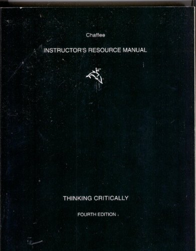 Thinking Critically 0395690706 Book Cover