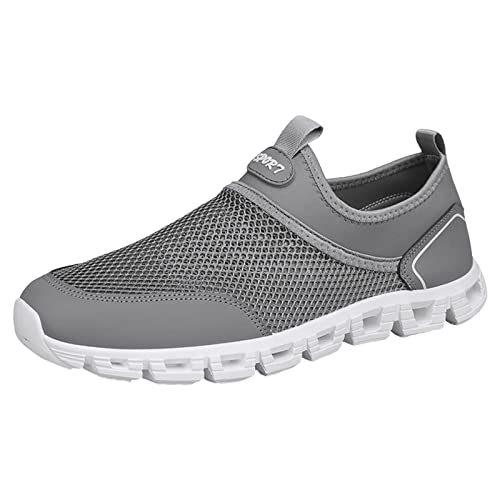 Zapatillas de correr para hombre, zapatos para caminar, con cámara de aire, tenis deportivos para hombre, de malla transpirable, ligeros, antideslizantes, para entrenamiento, gimnasio, correr, zapatos