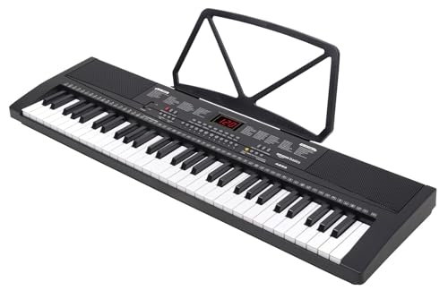 amazon basics Electronic Keyboard Piano with LED Display | Adapter | Key Note Stickers | Mic |Music Sheet Stand (Image - 3)