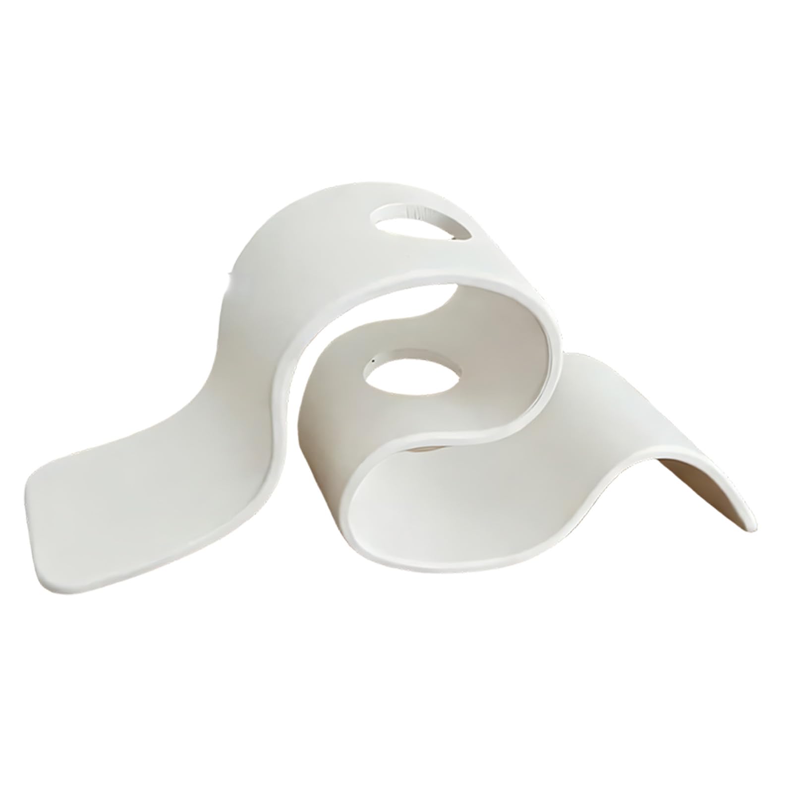 TQUXNGA 3D Printed Vases Unique Flower, Decorative Vase for Artificial Pampas Grass Ribbon Flowers Vase Home Decors Decorative for Home Decors