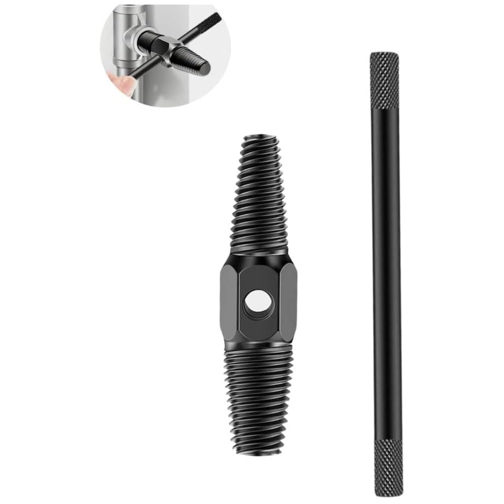 Screw Repair Tool, Damaged Screw Extractor for 1/2 Inch 3/4 Inch Pipes Valve Faucet, Damaged Screw Removal Tool