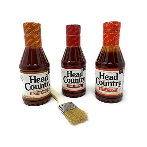 Head Country BBQ Sauce Variety Pack - Original, Hot & Spicy, Hickory Smoke perfect barbecue for marinade, grilling or dipping Voted #1 in Oklahoma Cover