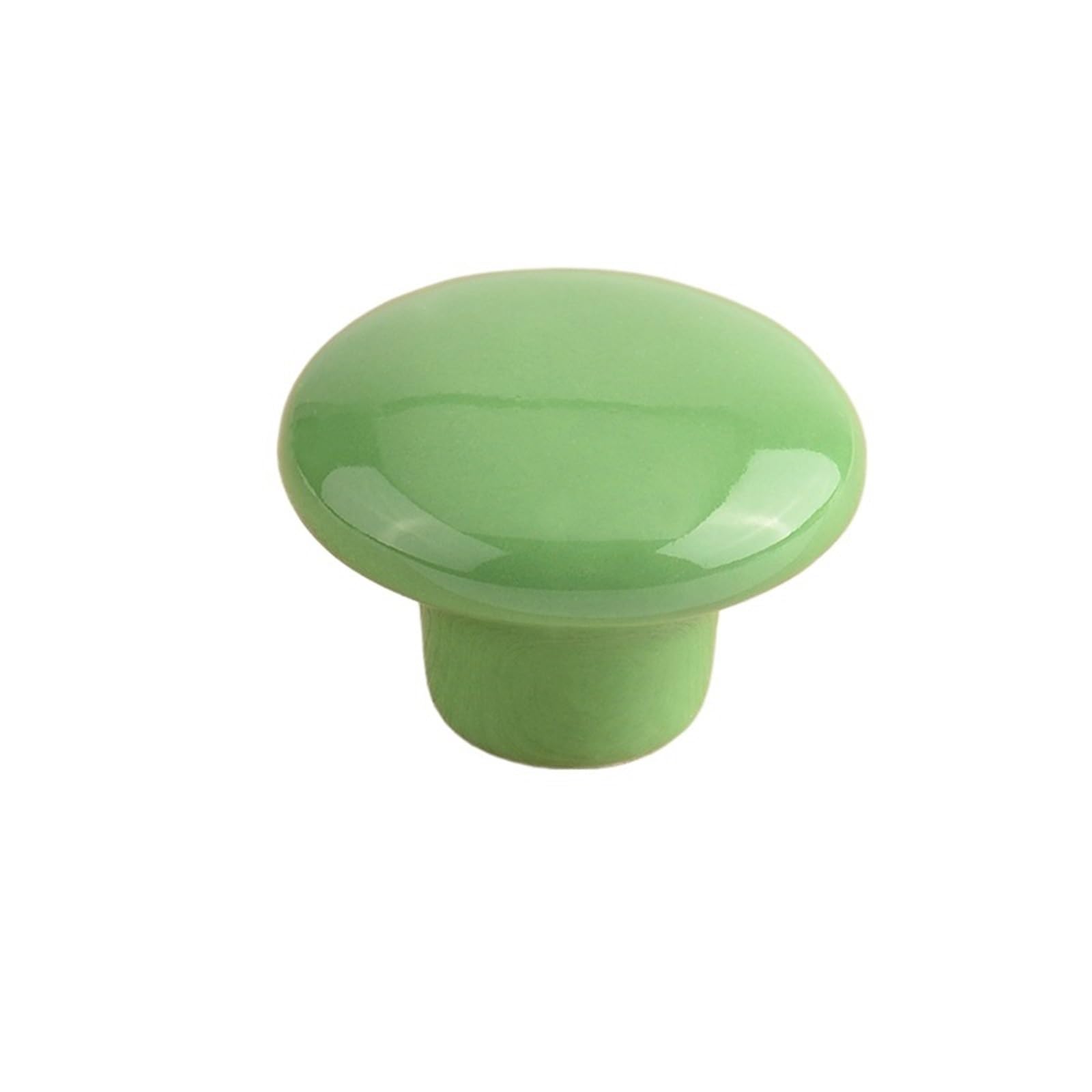 Wlihdb Green 5Pairs Drawer Pulls Knobs Single Hole Ceramic Small Dresser Handles For Chest Of Drawer(,S)