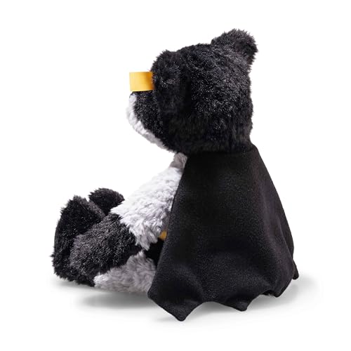 Steiff Teddybär Batman 29cm bunt, Kuscheltier Superheld, ideal für Kinder und Fans, Plüsch Bär im Batman Look, aus kuschelweichem Plüsch, waschmaschinenfest