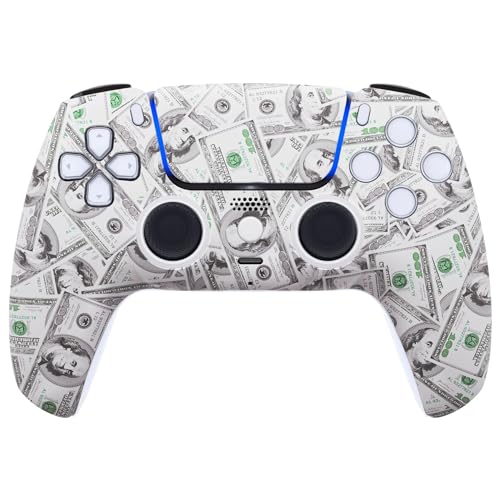 Image of Custom Controllerzz Custom Wireless Controller Compatible with PS5 - Multiple Designs Available (PS5 Money)