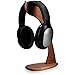 Produktbild kalibri Kopfhörerhalter Kopfhörerständer Universal aus Holz - Kopfhörer Halter Gaming Headset Halterung - On Ear Headphone Stand - in Walnussholz