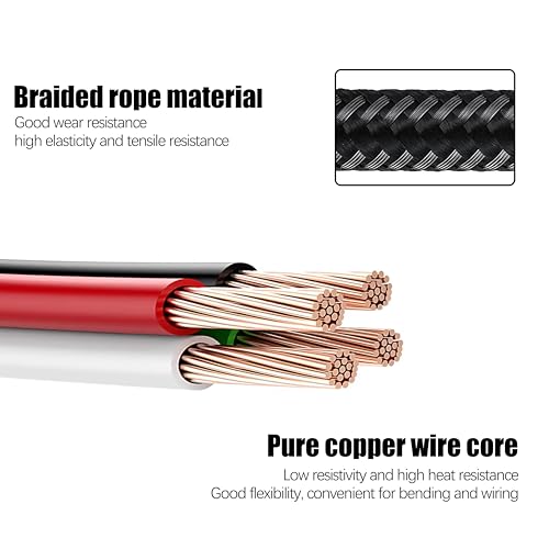 Cable adaptador 3.5mm TRS a 6.5mm TS 3.3FT miniatura 3