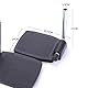Niuhong 2 Pcs Rollstuhl Fußstütze Ersatz Mit Stange Rollstuhl-Beinstütze Pedal Rollstuhl-Fußplatte Langlebige Kunststoff Abnehmbare Rollstuhlteile Robuste Universelles Rollstuhlzubehör (A)