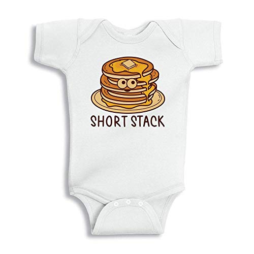 TATY Kids Short Stack Pancakes Baby Infant Bodysuit