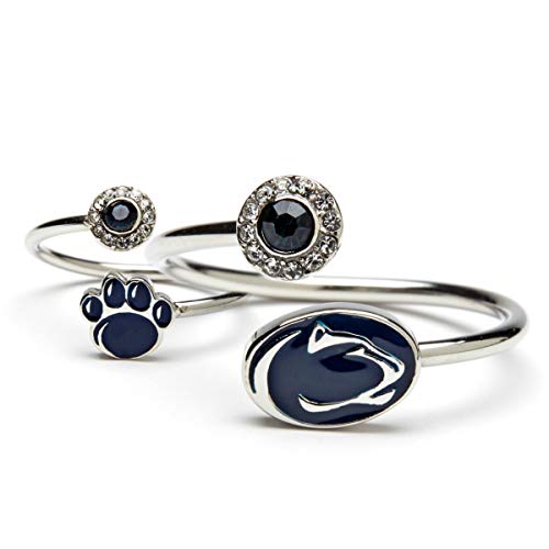 Stone Armory One for Me One for You Penn State Rings - Adjustable | Penn State Jewelry | Penn State Rings | Penn State Gift | Nittany Lions Jewelry | PSU Jewelry