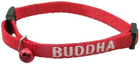 LuckyPet Brand - Personalized Cat Break-Away Collar - Adjustable Safety Collar Embroidered with Your Cat's Name & Phone Number - Color:…