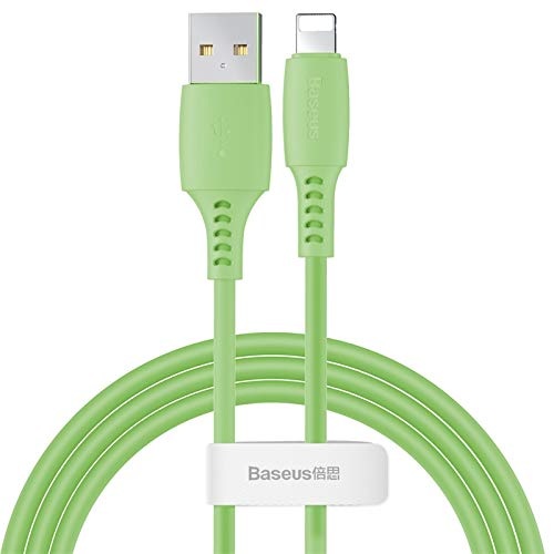 Cabo Resistente Para iPhone 1,20cm 2.4a Qc Colorful Baseus Verde